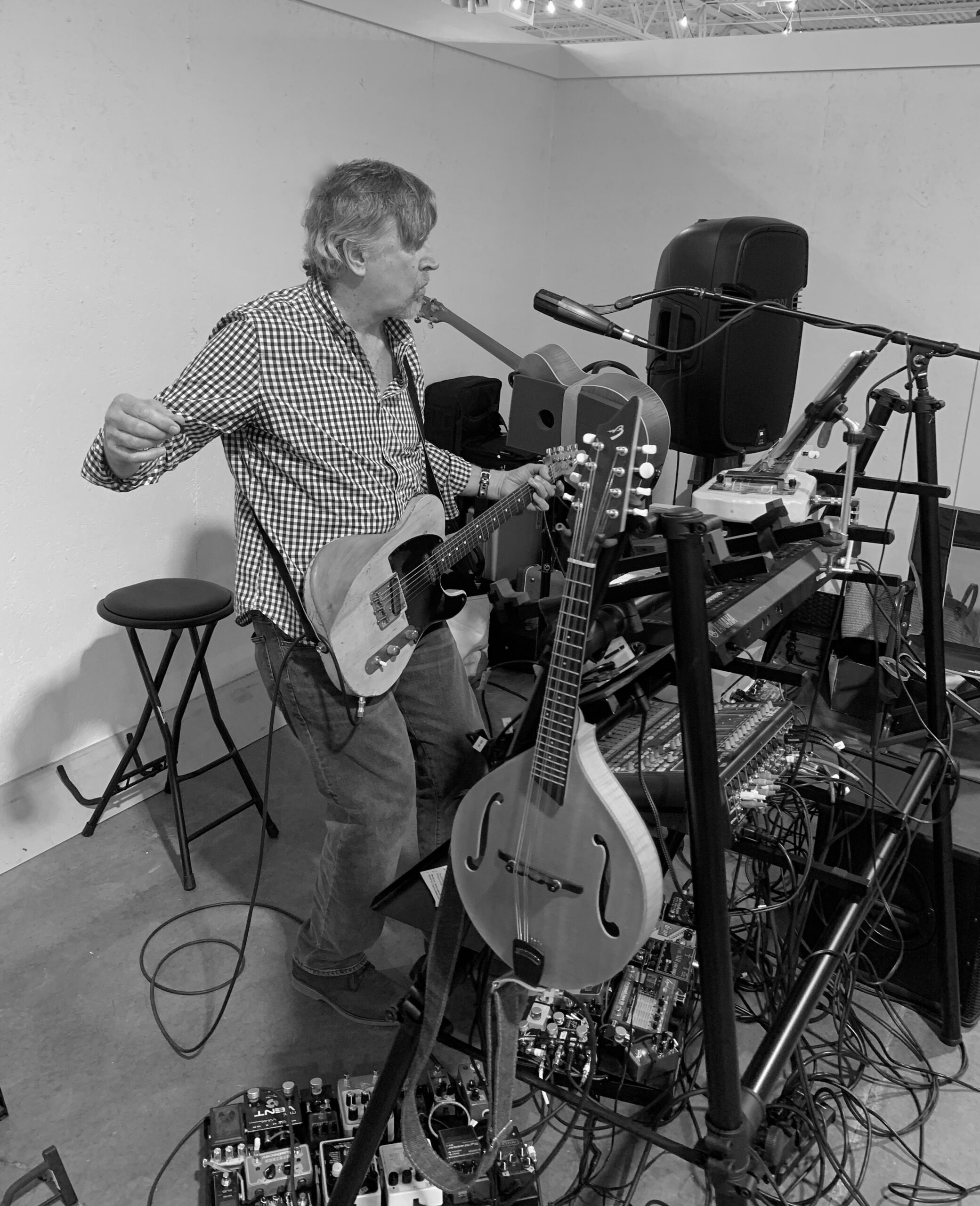 Mike McLeod at the Grand Opening of Painted Tree