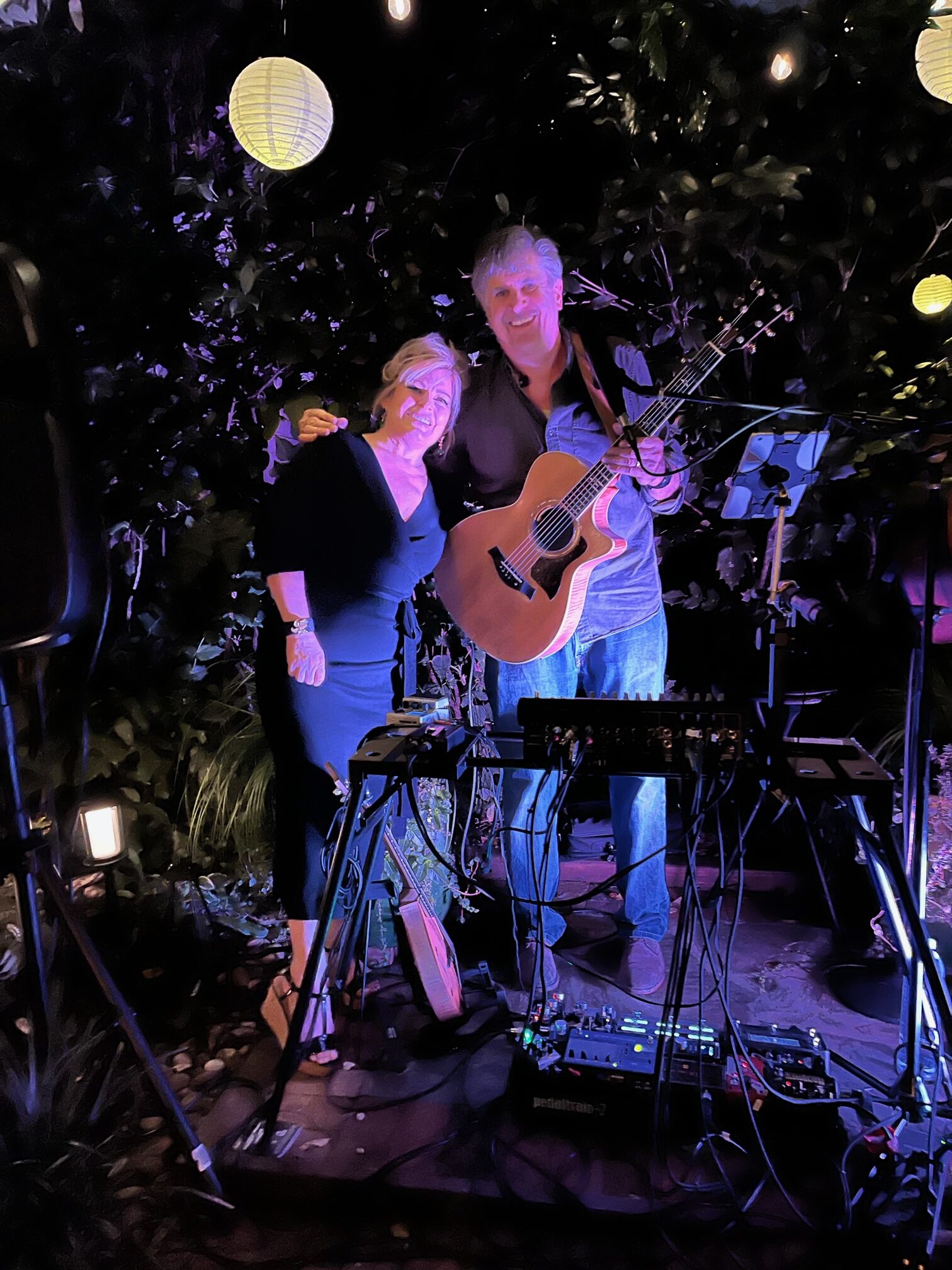 Mike McLeod performing latin instrumentals in Buckhead